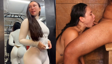 |Cheeky Kim Sucking Dick
