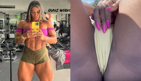 |Fafafitness Playing Pussy At Beach