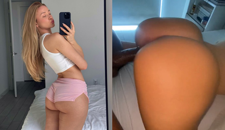 |Itsnickibabe Taking Backshots On A BBC