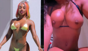Qimmah Russo Leaks Onlyfans|Qimmah Russo Showing Oily Tits