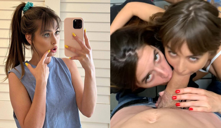 Rileyreid Leaks Onlyfans|Rileyreid Sharing Blowjob With Friend