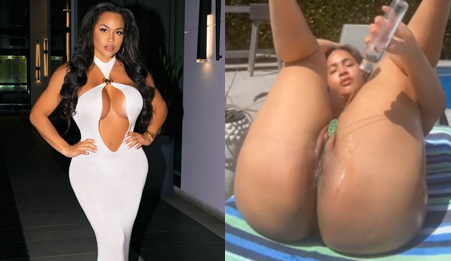 |Rosa Acosta Oiling Fat Pussy