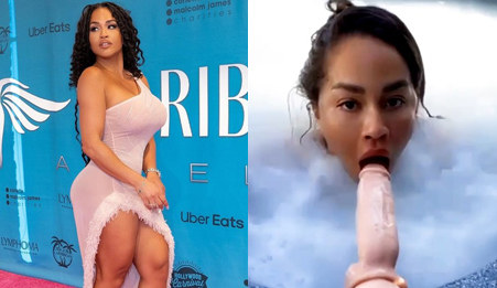 |Rosa Acosta Deep Throat Dildo
