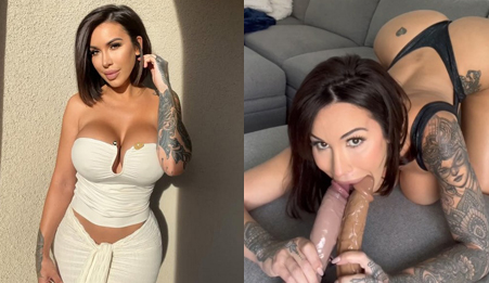 |Savannasantosss Two Dildos Play