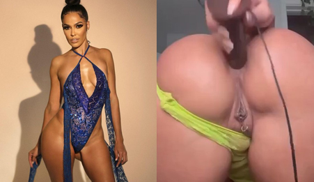 Sexyred_mc Anal Dildo|Sexyred_mc Taking Whole Dildo In The Ass