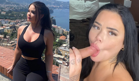 |Jessica Sunok Wet Blowjob