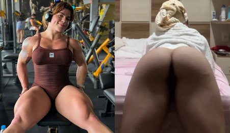 |Tetefitnes Laying Down Showing Ass