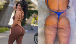 Yesligomez Onlyfans Leaks|Yesligomez Tiny Blue Bikini Undressing