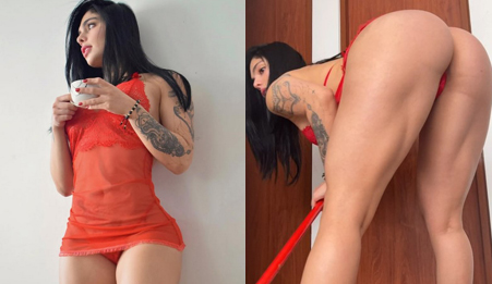 Yinethfit Onlyfans Leaks|Yinethfit Horny Cleaning Girl
