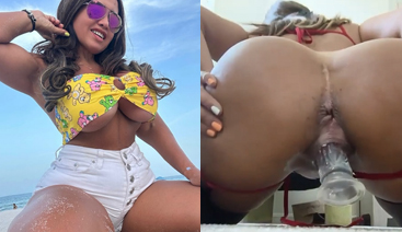 |Ylidiaz Riding Dildo Squeezing It